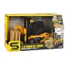 Yellow Forklift 1:16 Moving Forks Sounds Lights