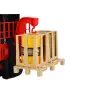 Red Forklift 1:16 Moving Forks Sounds Lights