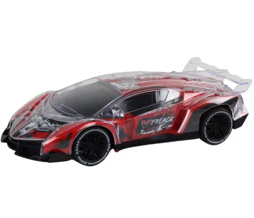 Radiovadāmā mašīna ar pulti Sports Car Racing Red