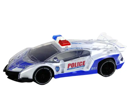 Radiovadāmā mašīna ar pulti Police Sports Car
