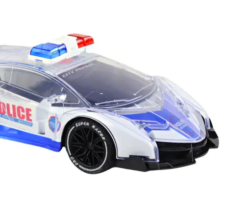 Radiovadāmā mašīna ar pulti Police Sports Car
