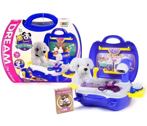 Pet Shop Suitcase - Beauty Salon Pet Shop Suitcase - Beauty Salon