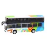 Double Decker Bus With Metal Drive, Colorful Lights, Sounds