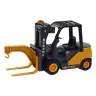 Forklift With Hook Adjustable Friction Drive Yellow