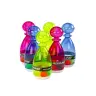 Bowling Set of 6 Transparent Colorful Bowling Pins