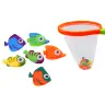 Bath Toys Strainer Catching Set 6 Pieces Fish