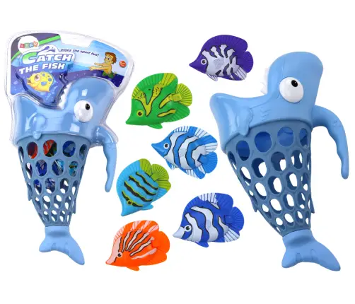 Fishing Basket Shark Fish Holder Blue Fishing Basket Shark Fish Holder Blue