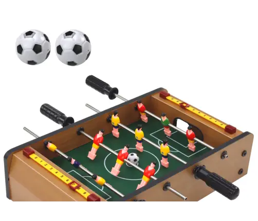 Mini Wooden Table Football 36cm x 21.5cm x 9cm