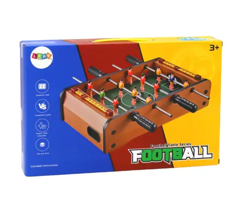 Mini Wooden Table Football 36cm x 21.5cm x 9cm