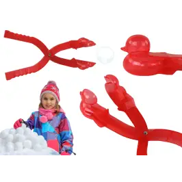 Snow Maker Snowball Machine Red Duck