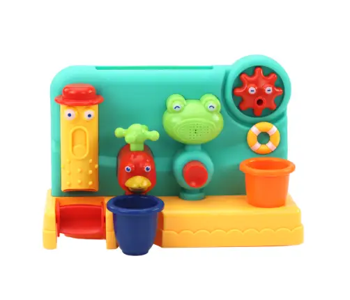 Children's Bath Toy Fountain Grinder Frog Faucet Children's Bath Toy Fountain Grinder Frog Faucet