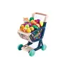 Shopping cart for children, vegetables for cutting, navy blue