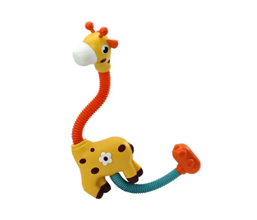 Yellow Giraffe Bath Toy Shower Sprinkler Yellow Giraffe Bath Toy Shower Sprinkler