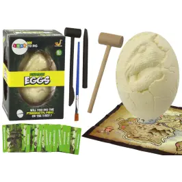 Dinosaur Egg Fossil Excavation Archaeologist 12 Dinosaurs XXL Accessories