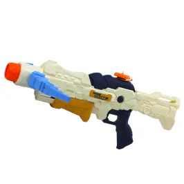 Water Rifle Pistol Gray Extendable Arm 1000 ml Range 8m Water Rifle Pistol Gray Extendable Arm 1000 ml Range 8m