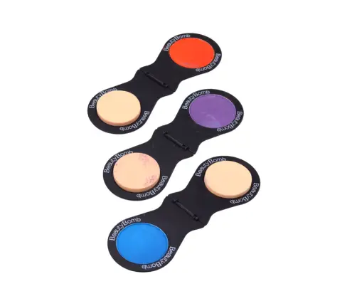 Beauty Tattoos Set 12 Cards 3 Hair Shadows Sponges