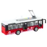 Trolleybus Bus 1:16 Lights Sounds Drive White and Red