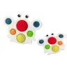 Silicone Board Colorful Crab Pop It Educational Sensory Silicone Board Colorful Crab Pop It Educational Sensory
