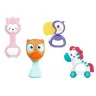 Set of Baby Rattles and Teethers with Animals 8 pcs