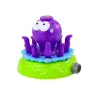 Garden Sprinkler Octopus Fountain Soap Bubbles Purple