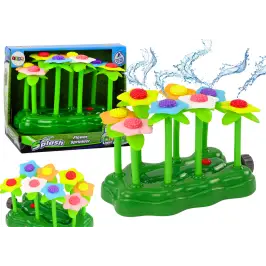 Garden Toy Water Flowers Sprinkler Fountain For Children Backlight