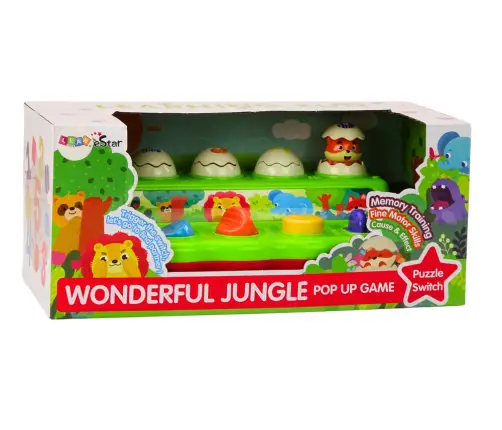 Pop Up Toy Pop Up Animals Educational Panel For Children Sounds