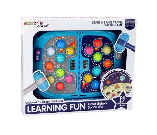 Arcade Game Wack A Mole Space 9 Levels Speed of Light Sounds