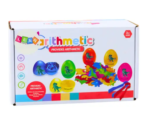 Dinosaur Egg Sorter Colorful Tongs 6 Pieces Dinosaur Egg Sorter Colorful Tongs 6 Pieces