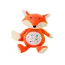 Plush Teddy Bear Sleeping Lights Sounds Night and Day Mode Fox