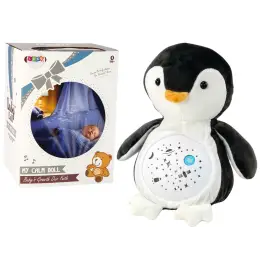 Teddy Bear Sleeping Lights Sounds Night and Day Mode Penguin