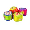 Set of Soft Balls Colorful Educational Rattle Balls 4 pcs.