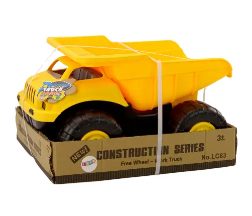 Dump Truck Yellow Construction Vehicle Truck Trailer Large Car
