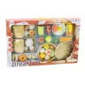 Breakfast Set Containers Vegetables Dishes 38 Elements