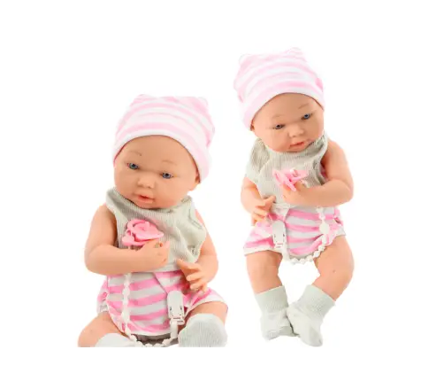 Lelles mazulis ar knupi 42 cm Pink Lelles mazulis ar knupi 42 cm Pink