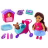 Doll With Dogs Dog Doll Kennel Accessories Pink Puppy 16 pcs.