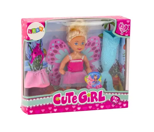 Mini lelle Nāriņa - Feja 2in1