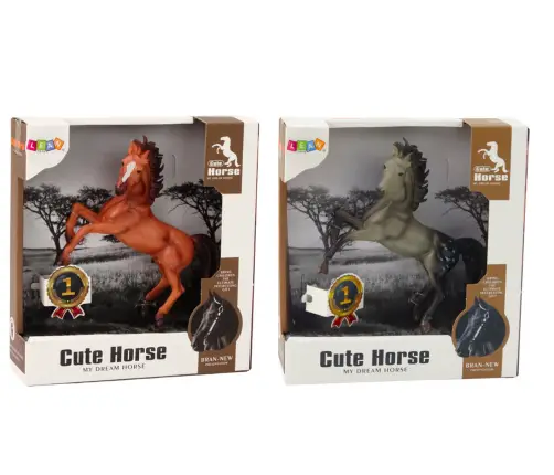 Horse Figurine Brown Horse Standing Stable Farm Cute Horse Horse Figurine Brown Horse Standing Stable Farm Cute Horse