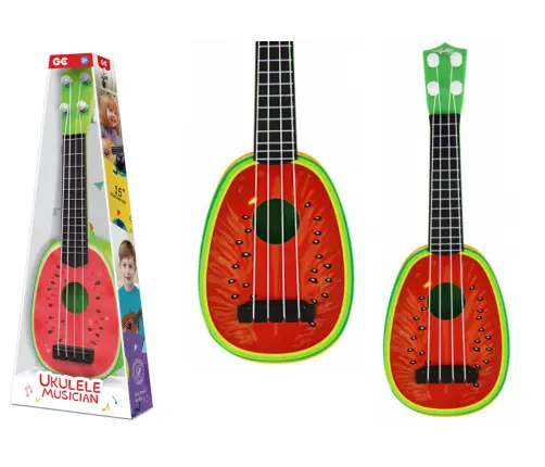 Children's Ukulele Mini Guitar 4 Strings Fruit Watermelon 15 Children's Ukulele Mini Guitar 4 Strings Fruit Watermelon 15