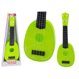Ukulele For Children Mini Guitar 4 Strings Fruit Lime Green 15"