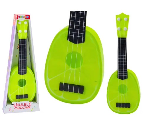Ukulele For Children Mini Guitar 4 Strings Fruit Lime Green 15