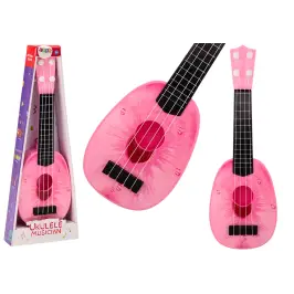 Ukulele For Children Mini Guitar 4 Strings Peach Theme Guitar Pink 15″ Ukulele For Children Mini Guitar 4 Strings Peach Theme Guitar Pink 15″