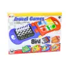 Travel Game 8in1 Chess Checkers Ludo Backgammon Chinese Snakes and Ladders