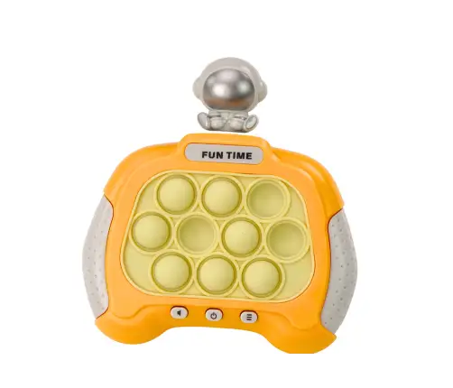 Sensory Game Pop-It Space Console Lights Sounds Yellow