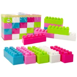 Large Oblong Construction Blocks in a Bag Colored Stickers 20 pcs Large Oblong Construction Blocks in a Bag Colored Stickers 20 pcs