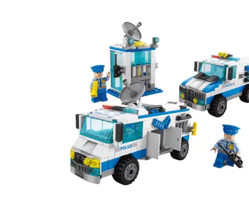 Police Block Set Police Car Building 271 El Police Block Set Police Car Building 271 El