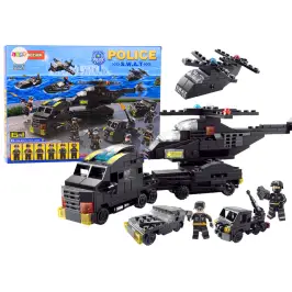 Police Set Building Blocks Police Military Figures 343 El. 6in1 Police Set Building Blocks Police Military Figures 343 El. 6in1