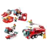 Fire Department Boot Airplane Helicopter Construction Blocks MIX