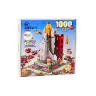 Construction Bricks Space Rocket 6in1 Space Vehicles 1000 pcs.