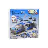 Police Truck Construction Bricks 6in1 Set Police Vehicles 1000pcs