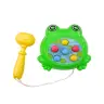 Mini Game Wac A Mole Frog Hammer On A String, green